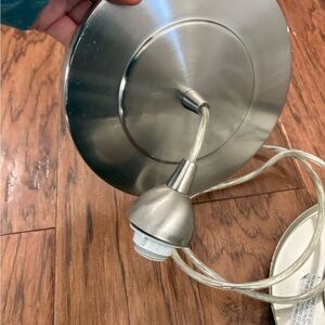 Modern Silver Ceiling Light Fixture set of 2